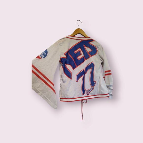 NBA 4HER GIII-Sports‎ by Carl Banks New Jersey Nets Women's Sz M Tie Jersey - Picture 2 of 14